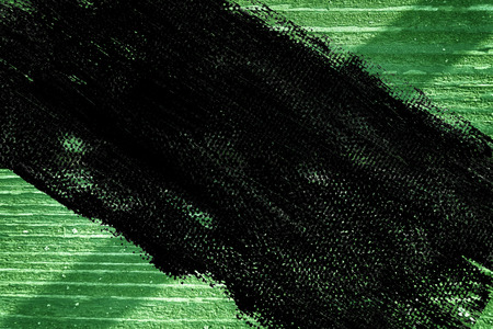 Grunge Golden lime colored Texture of old, shabby, green paint on an old wooden bench.の写真素材