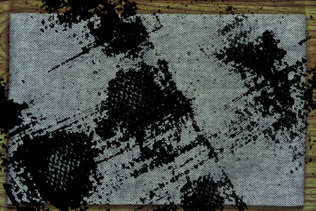 Grunge Linen fabric surface for mock-up or designer use, book cover sample swatch.