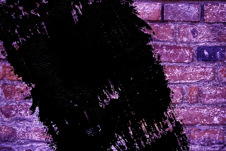 Grunge dirty Ultra purple Brick wall texture, cement background for web site or mobile devices.