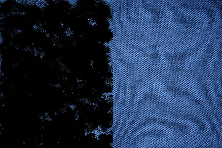 Grunge Ultra blue Linen fabric surface for mock-up or designer use, book cover sample.