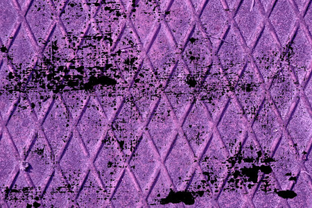 Dirty grunge Ultra purple Stainless steel texture, iron background for designer use.