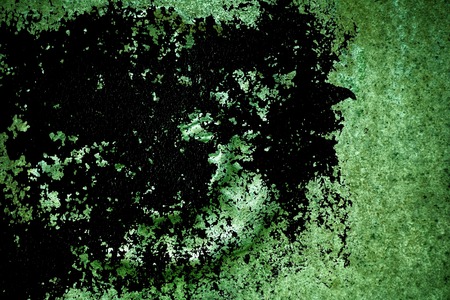 Dirty grunge Ultra green Ornate stone texture, circle rock shape, background for web site or mobile devices .の写真素材