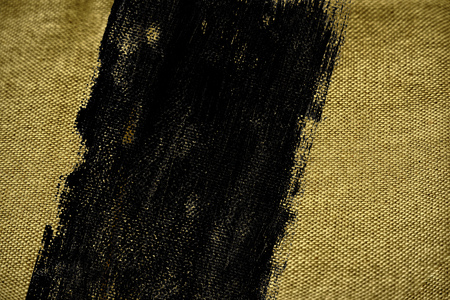 Dirty grunge Ultra yellow Linen fabric surface for mock-up or designer use, book cover sample swatch.の写真素材