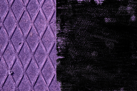 Dirty grunge Ultra purple Stainless steel texture, iron background for designer use.の写真素材