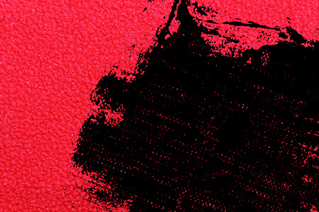 Dirty grunge Fabric red colored texture or backgroundの写真素材