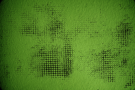 Grunge Ultra green Plaster surface or stucco wall - indoors background.の写真素材