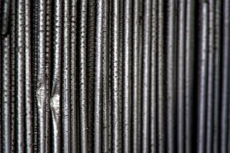 Old antique radiator grille, Engine Cooler Texture or Background.の写真素材