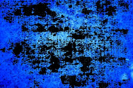 Princess Blue vivid colored concrete wall, stone surface.の写真素材