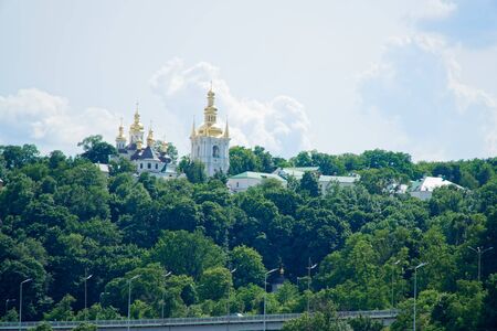 Kiev. Ukraine. Kiev Pechersk Lavra or the Kiev Monastery of the Cavesの写真素材