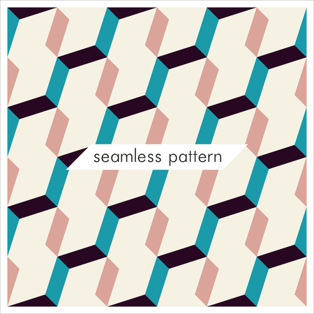 Vector seamless geometrical patterns. Abstract fashion texture. Graphic style for wallpaper, wrapping, fabric, background, apparel, prints, website etc.のイラスト素材