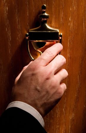 Door knocker (Place your text on a knocker plate)