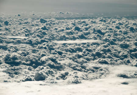 Clouds  View from the airplane 