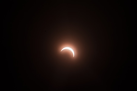 Solar eclipseの写真素材