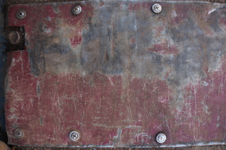 Rusty patterns on ironの写真素材