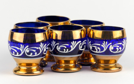 Decorative glasses isolatedの写真素材