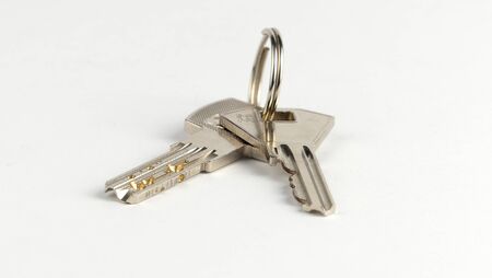 Keys isolated on white