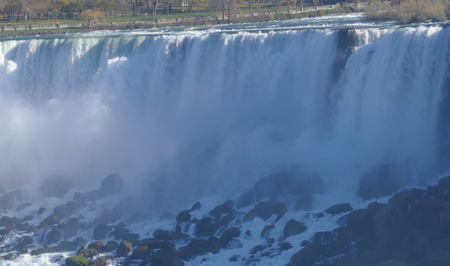 Canadian side of Niagara Fallsの写真素材