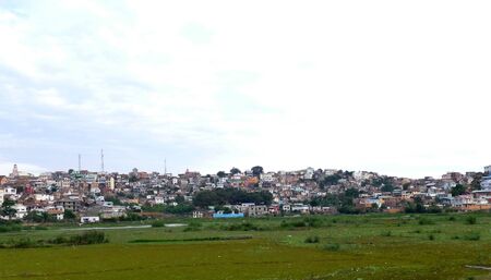ANTANANARIVO, MADAGASCAR. NOVEMBER 25TH 2016: People activity and architecture of Antananarivo, Madagascar.のeditorial素材