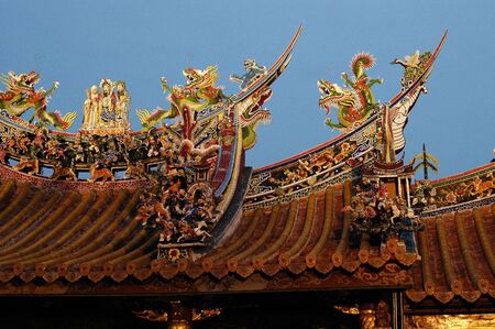 Chinese Templeの写真素材