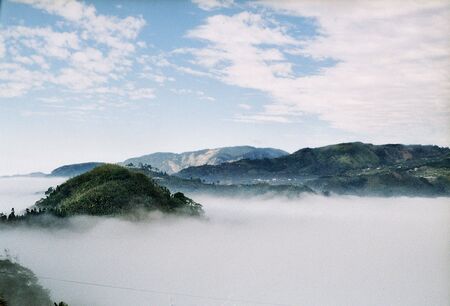 sea of cloudsの写真素材