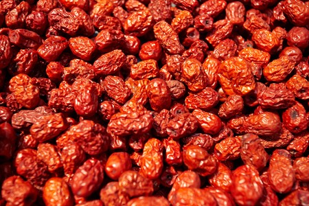 Dried jujube close upの写真素材