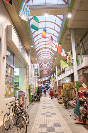 Euglena market of Ishigaki, Okinawa,Japanのeditorial素材