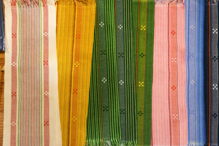 Ishigaki,Japan,December,17,2013, Traditional clothe workshop,Ishigaki,Japanの写真素材
