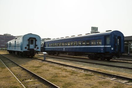 kaohsuing, Taiwan, Janurary, 30th,2013, Takao Railway Story House, old railway train station and...
