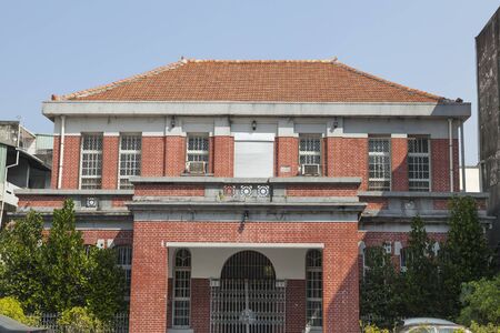 kaohsuing, Taiwan, Janurary, 30th,2013, historical Japanese-Occupied Period  police officeのeditorial素材