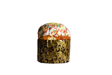 Easter Cake - Russian and Ukrainian Traditional Kulich,の写真素材