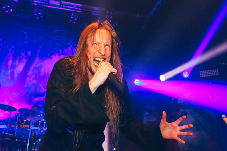 MINSK, BELARUSSEPTEMBER 17 2017 Rock band Wintersun