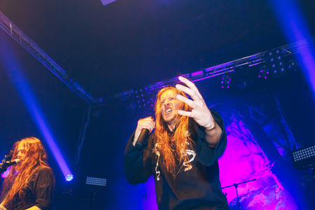 MINSK, BELARUSSEPTEMBER 17 2017 Rock band Wintersun