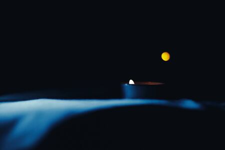 Memorial Day International  Remembrance Day Candles are burning in memory of those who are not with usの写真素材