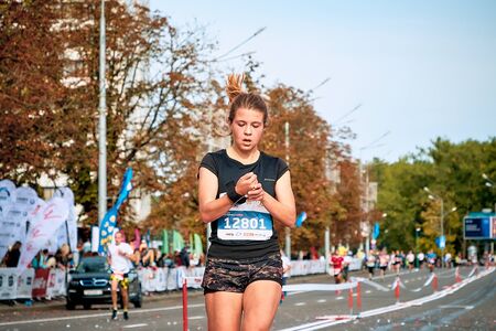 September 15, 2018 Minsk Belarus Half Marathon Minsk 2019 Running in the city