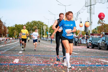 September 15, 2018 Minsk Belarus Half Marathon Minsk 2019 Running in the city
