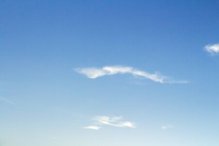 Blue sky with white clouds.Nature backgroundの写真素材