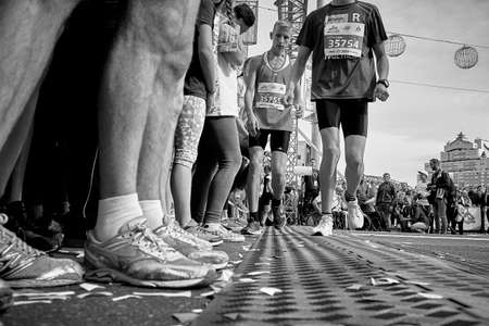 Half Marathon Minsk 2019 Running in the cityのeditorial素材