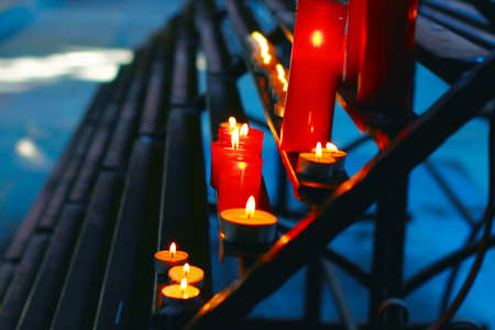 Candles in the church