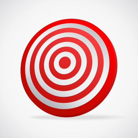 Target. Vector illustrationのイラスト素材