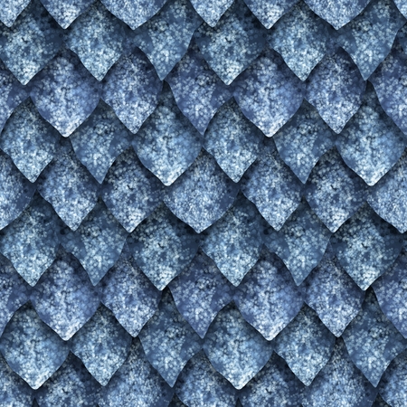 Seamless texture of dragon scales, reptile skin backgroundの写真素材