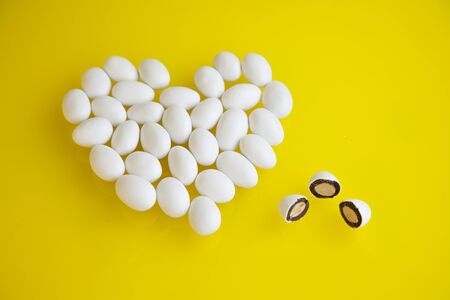 almond candyの写真素材