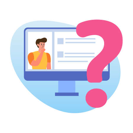 Concept of telecommuting and work from home, designed with a team discussing wonderful ideas through online meeting and maintaining their productivityのイラスト素材