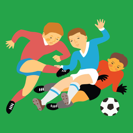 footballのイラスト素材