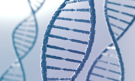 Concept of biochemistry, dna molecule Abstract background, Medical background, 3d illustration.の写真素材