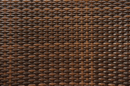 woven rattan with natural patterns