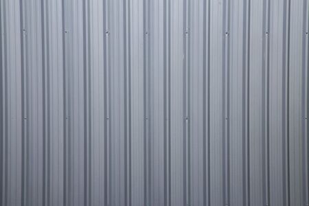 corrugated metal sheet,Closeup of metal sheet for backgroundの写真素材