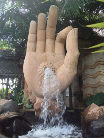 in buddhas palmの素材