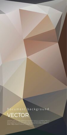polygon background bannerのイラスト素材