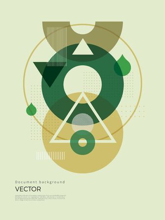 geometric backgroundのイラスト素材