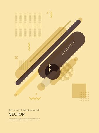 geometric backgroundのイラスト素材